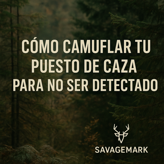 Cómo camuflar tu puesto de caza para no ser detectado: trucos y material esencial