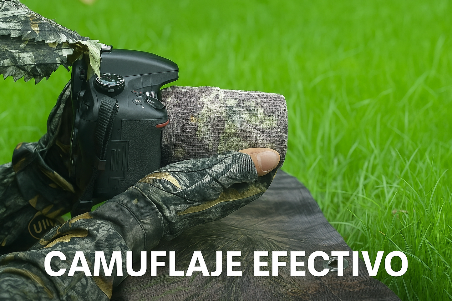 Cinta de camuflaje autoadhesiva (pack 5 Unidades)
