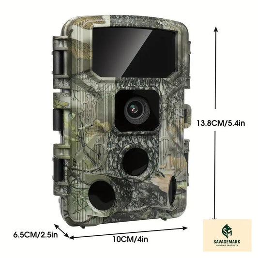 Cámara de Fototrampeo 4K con Tarjeta 64GB para Caza o Vigilancia