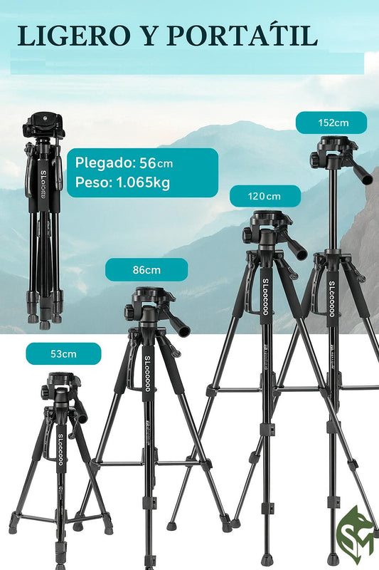 Trípode para Rifle de Caza en Aluminio – Esperas y Montería