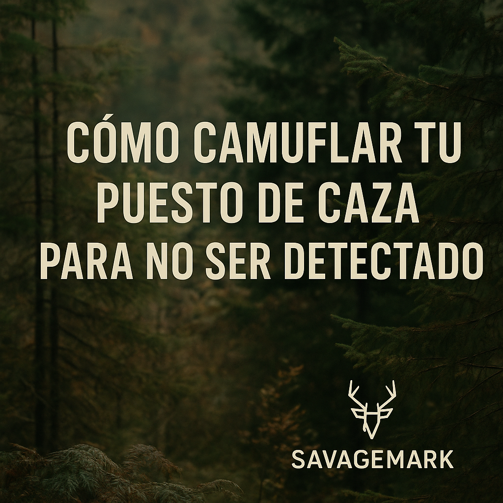 Cómo camuflar tu puesto de caza para no ser detectado: trucos y material esencial