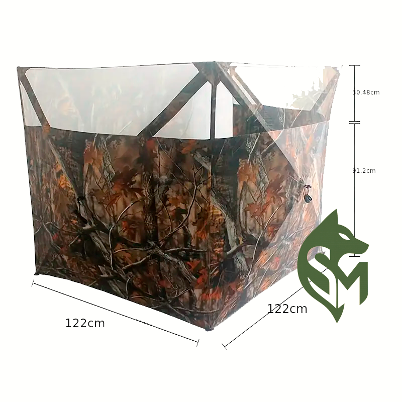 Puesto de Caza Camuflaje Plegable 3 Lados – Rápido Montaje, Envío Gratis