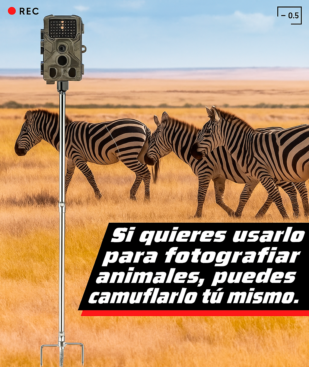 SOPORTE CAMARA FOTOTRAMPEO