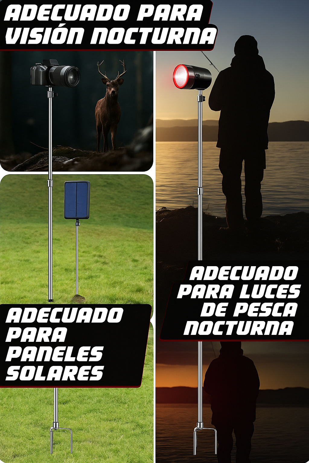 SOPORTE CAMARA FOTOTRAMPEO