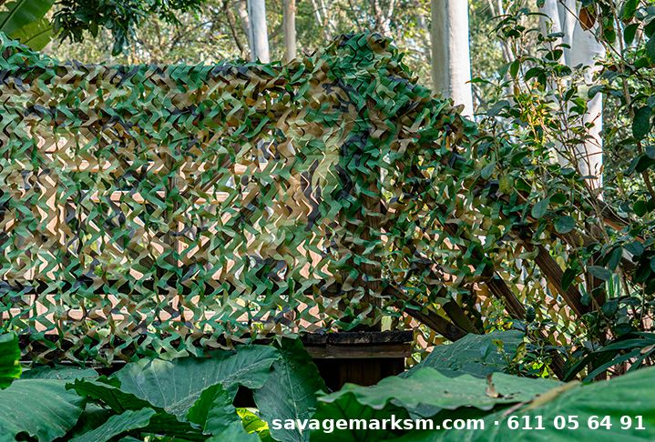 Red de Camuflaje Bosque 6x3 m – Caza, Airsoft y Naturaleza