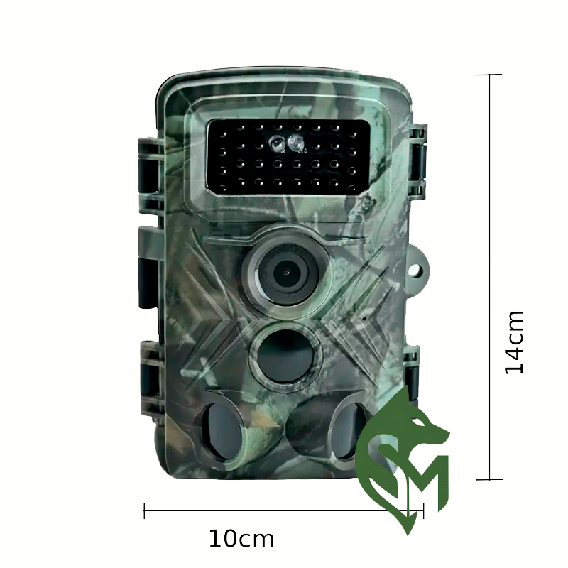 Cámara de Caza 4K – Fototrampeo HD Nocturna con Sensor 130° y 84MP