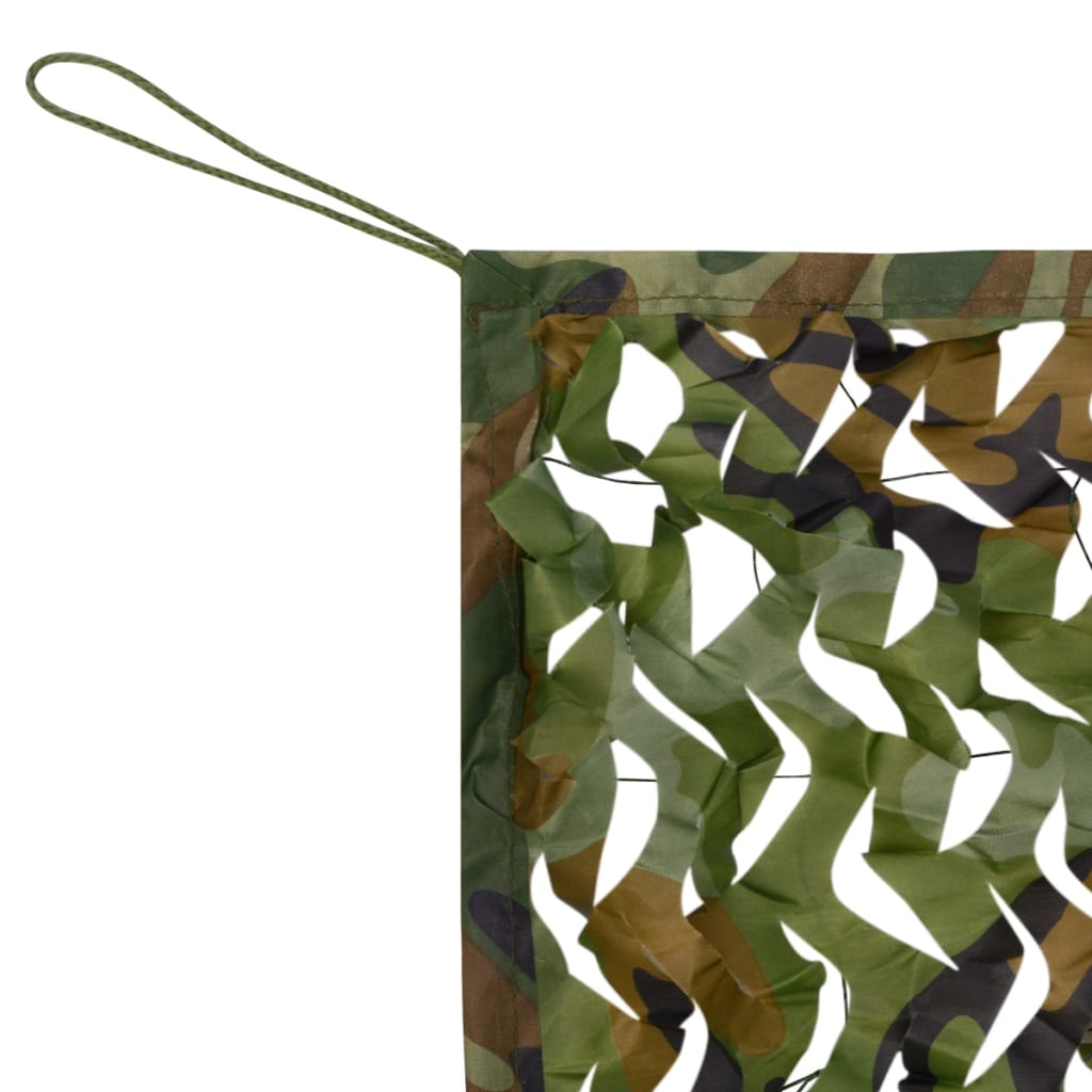 Red de camuflaje reforzada doble capa 3 x 4 m