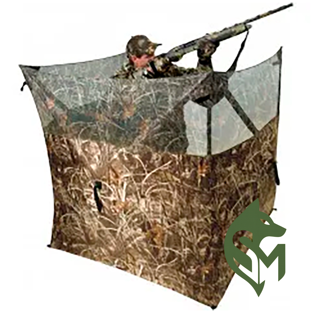 Puesto de Caza Camuflaje Plegable 3 Lados – Rápido Montaje, Envío Gratis